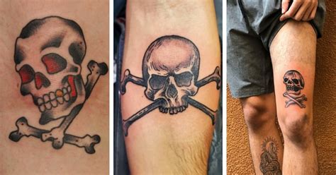 Skull and Crossbones Tattoo Meaning: Unlock Its Scary Symbol.